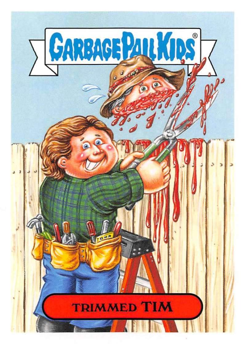 2019 Topps Garbage Pail Kids We Hate the '90s TV #A4 TRIMMED TIM Official Non-Sport Trading Card in NM or Better Conditon