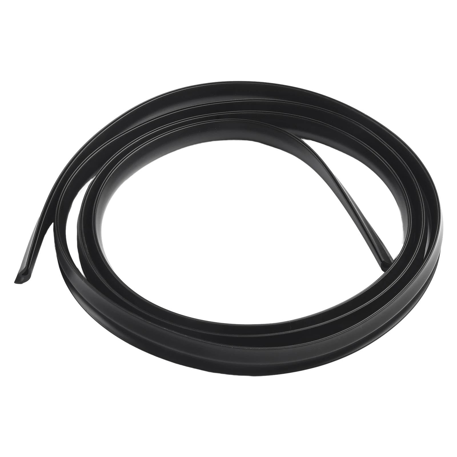 Atgcbcauf One Color 2M Seal Strip Trim For Car Front Windshield Sunroof Weatherstrip Rubber Glass Waterproof Sealing