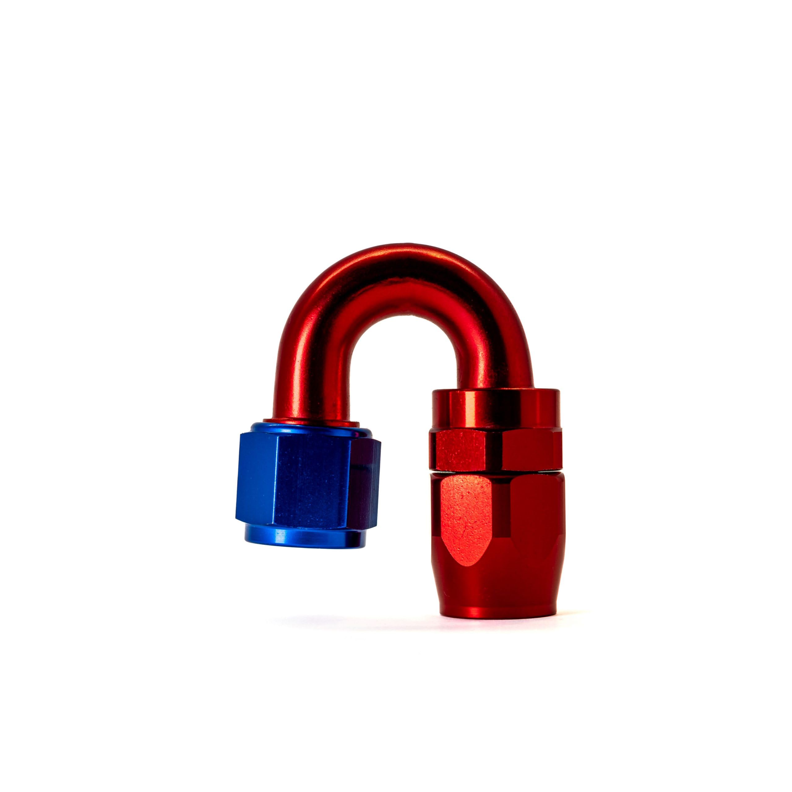 Racor giratorio AN10 de aluminio anodizado MRAZ para manguera de aceite