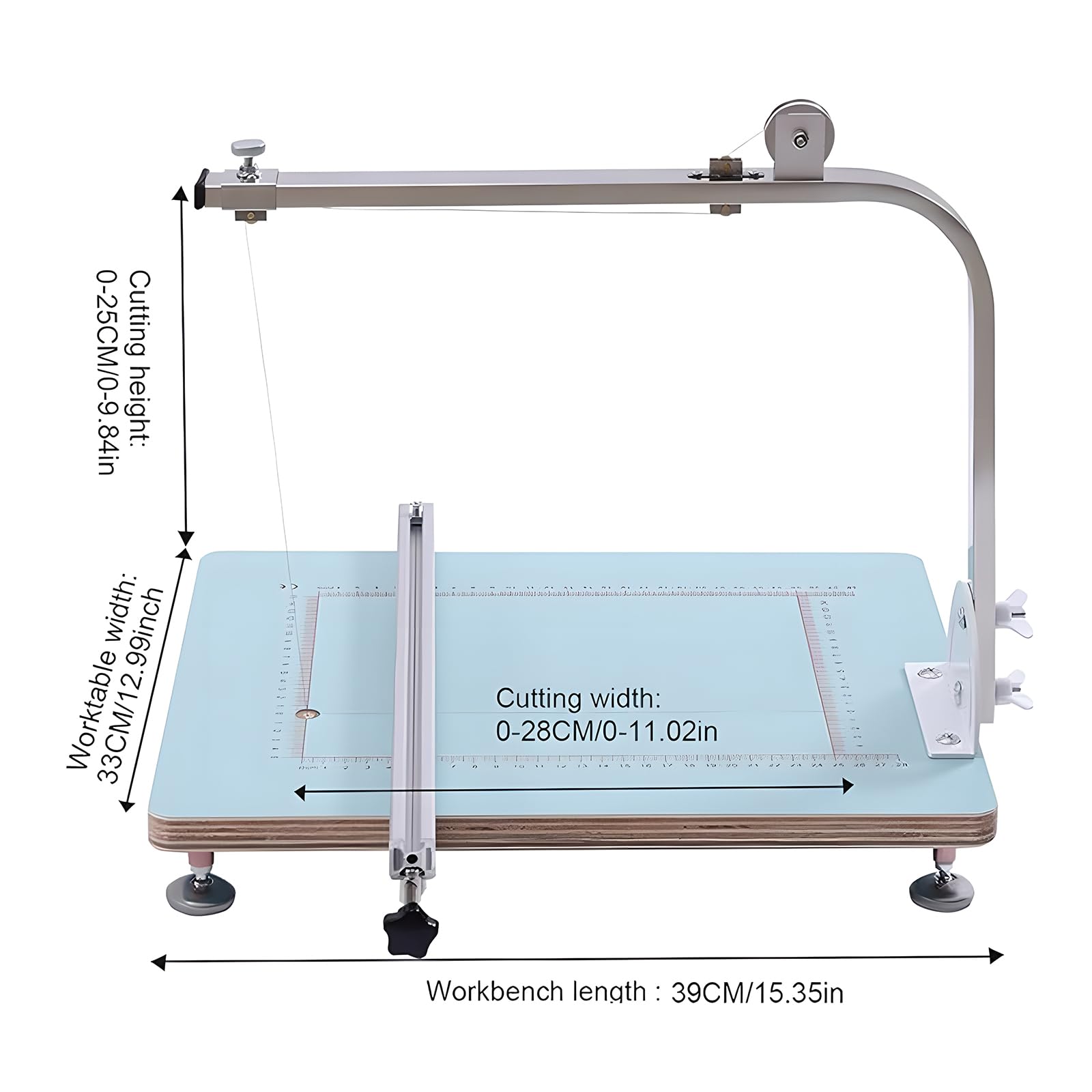 Cortadora eléctrica de Espuma con Alambre Caliente, Temperatura Ajustable, precisión y eficiencia, para Corte de poliestireno, esponjas y Cintas.