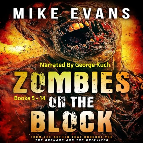Zombies on the Block, Books 5-14 cover art