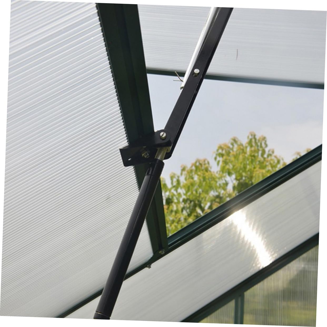 Outanaya Replacement Cylinder Pole for Greenhouse Window Vent Opener Outdoor Plant Support Stake