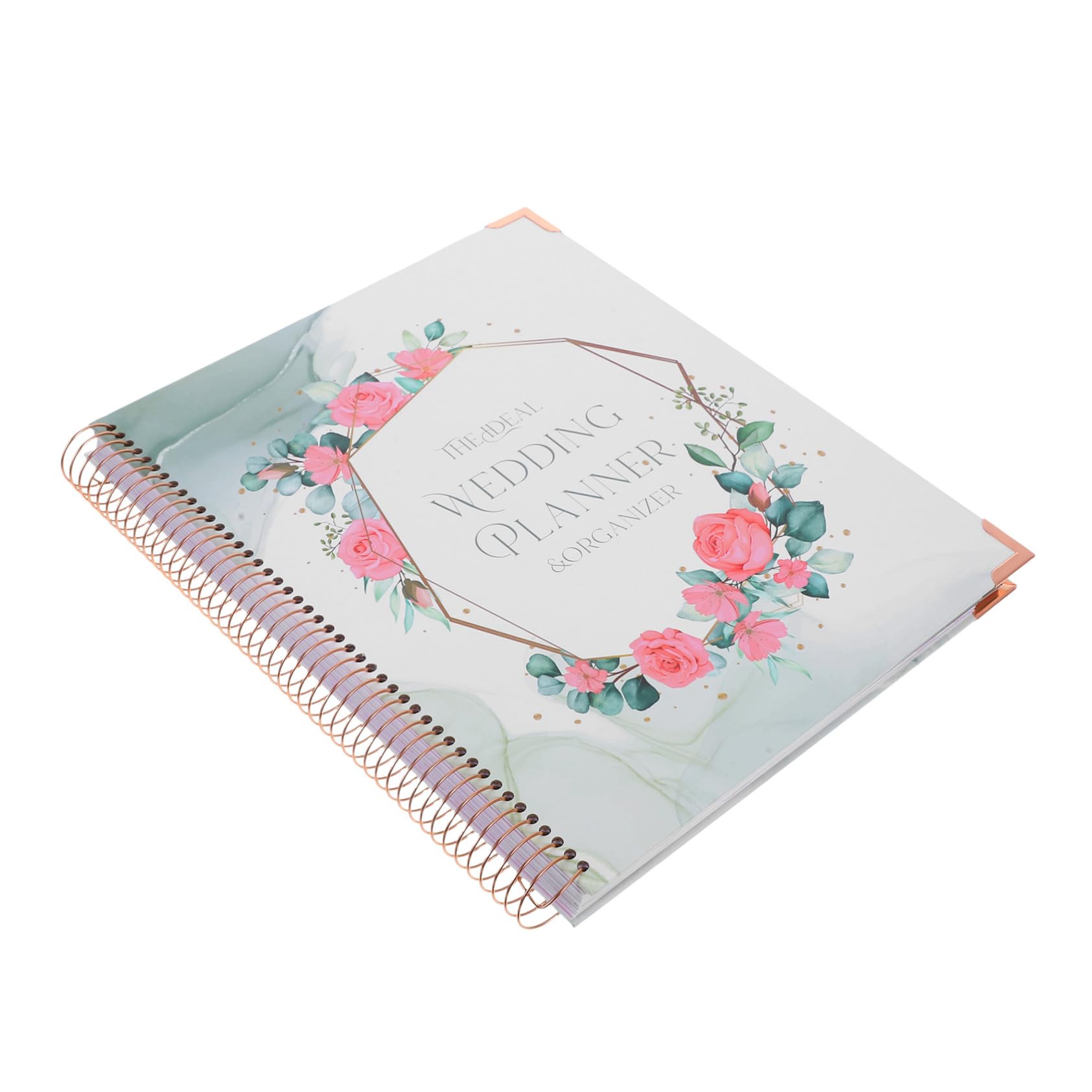 Hochzeitsplaner Buch für Braut und Verlobung mit Checkliste Budgetplanung und Zeitplan Notizbuch aus Papier für Hochzeitsplanung