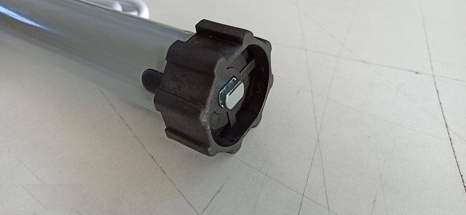 Kit Motorizzazione Tapparelle 100 kg 50 Nn + Centralina e Telecomando Varie Misure Disponibili RULLO REGOLABILE Motore per tapparelle Completo di Accessori (da 100 cm a 135 cm)