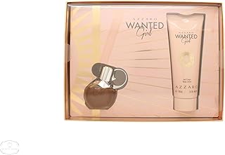 مجموعة او دو بارفان وانتيد جيرل للنساء من ازارو، 30 مل + لوشن للجسم 100 مل
