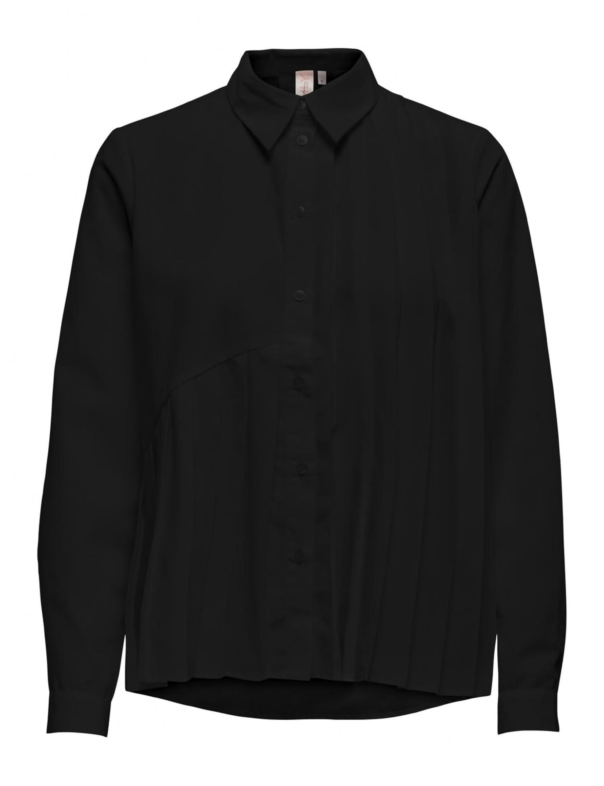 ONLY Women's Onlwillow Ls Plisse Shirt WVN, Black, XS