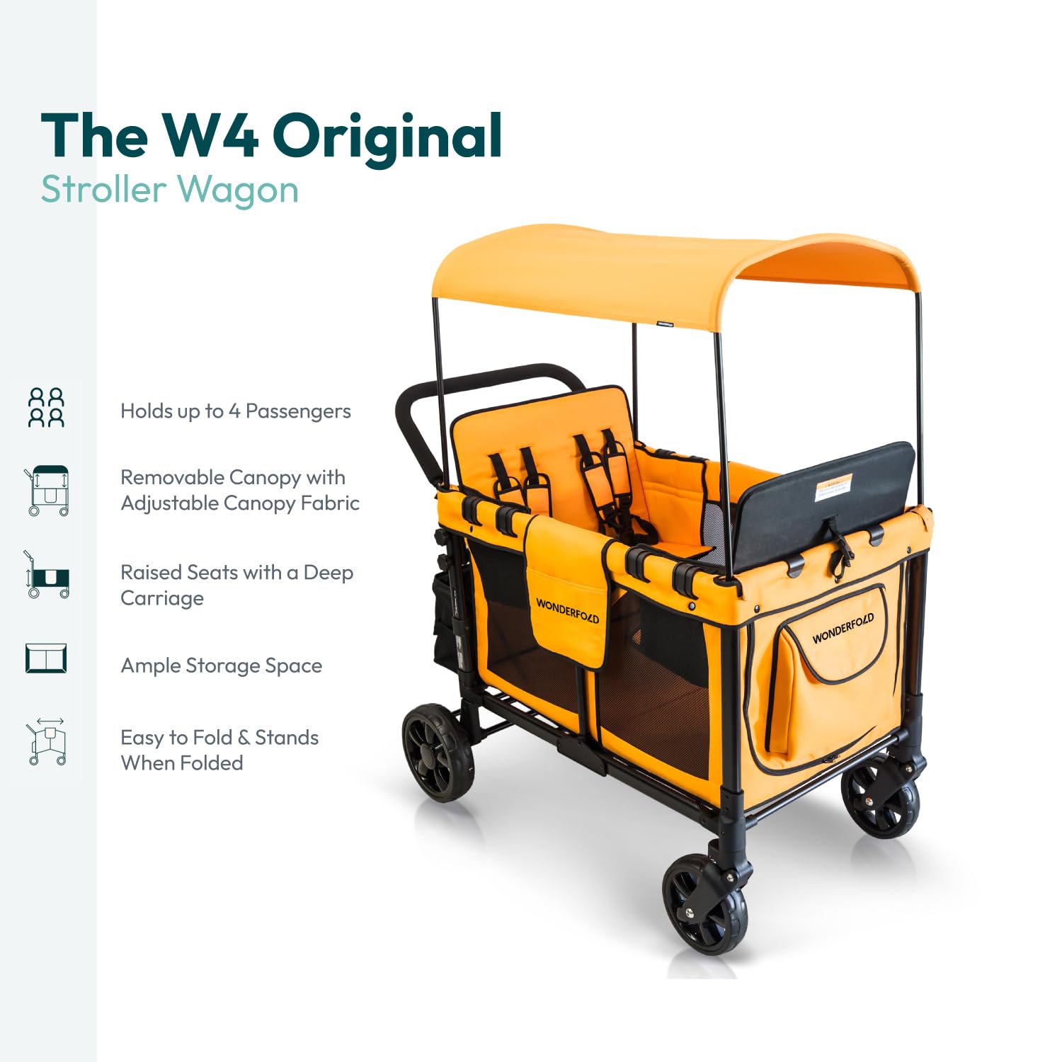 Amazon.co.jp: WONDERFOLD W4 Original Quad Stroller Wagon