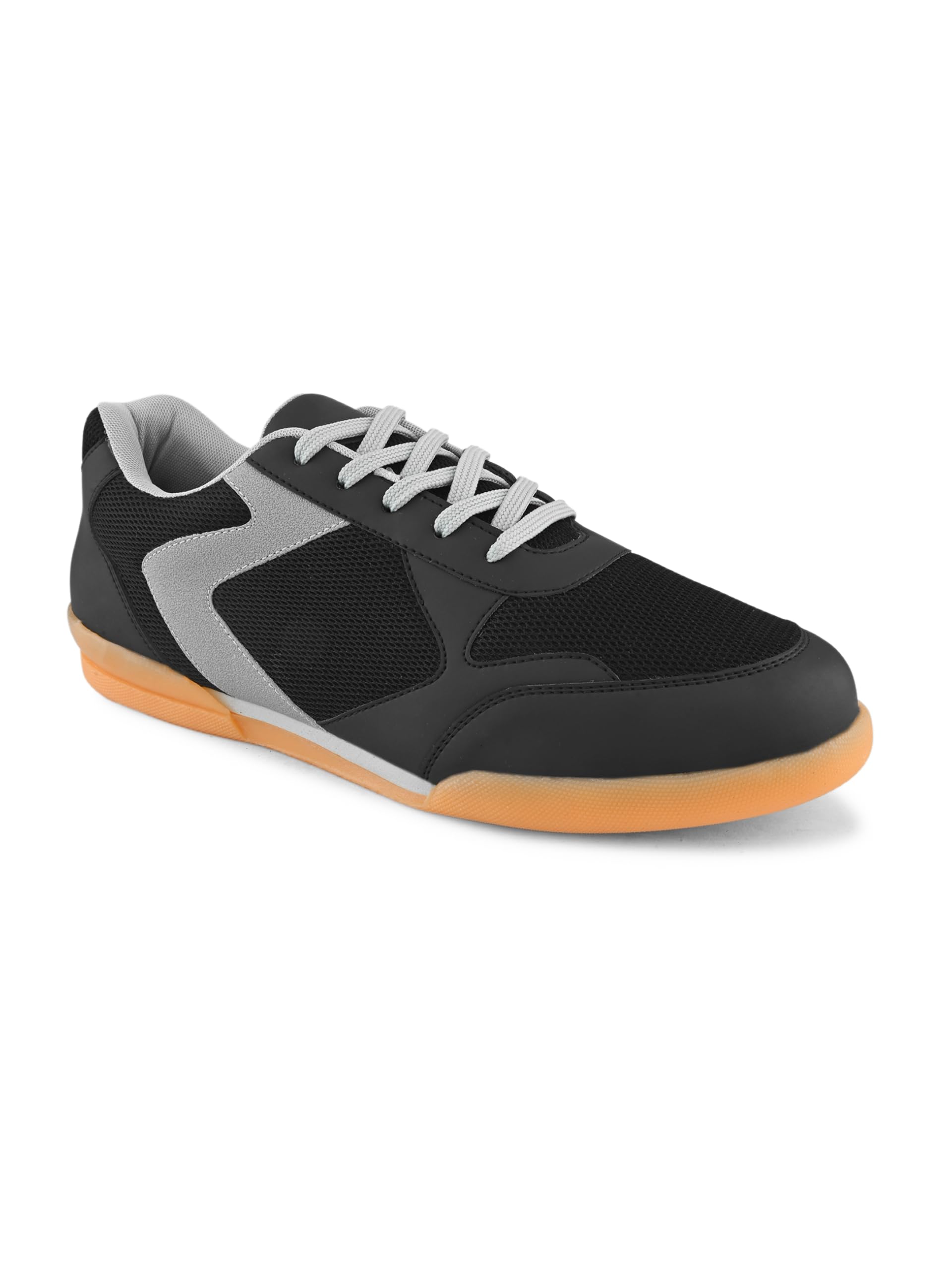 Men’s Badminton Shoes | Lightweight Indoor Court Shoes | Breathable Mesh Sports Sneakers | Non-Marking Grip Sole | Comfortable Training & Play Footwear (9345)