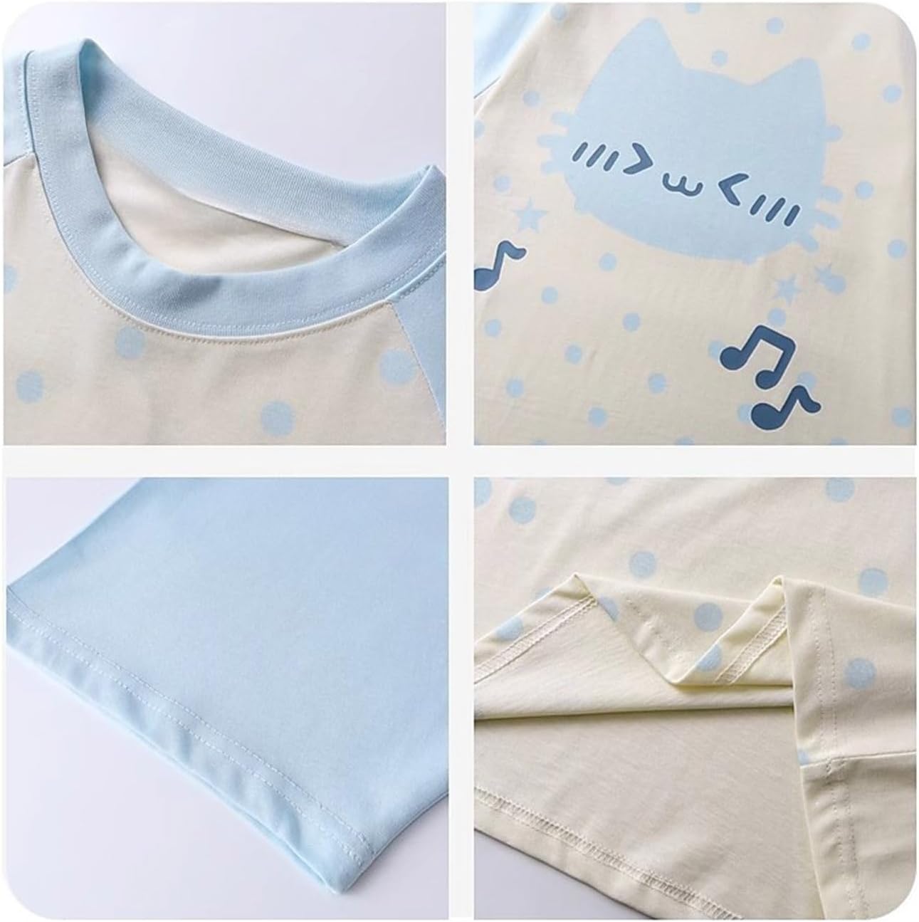 Y2K Cutecore Kawaii Teen Shirt Coquette Harajuku Oversize Japan Cat Print Cute Tshirt Top Clothes - Image 5