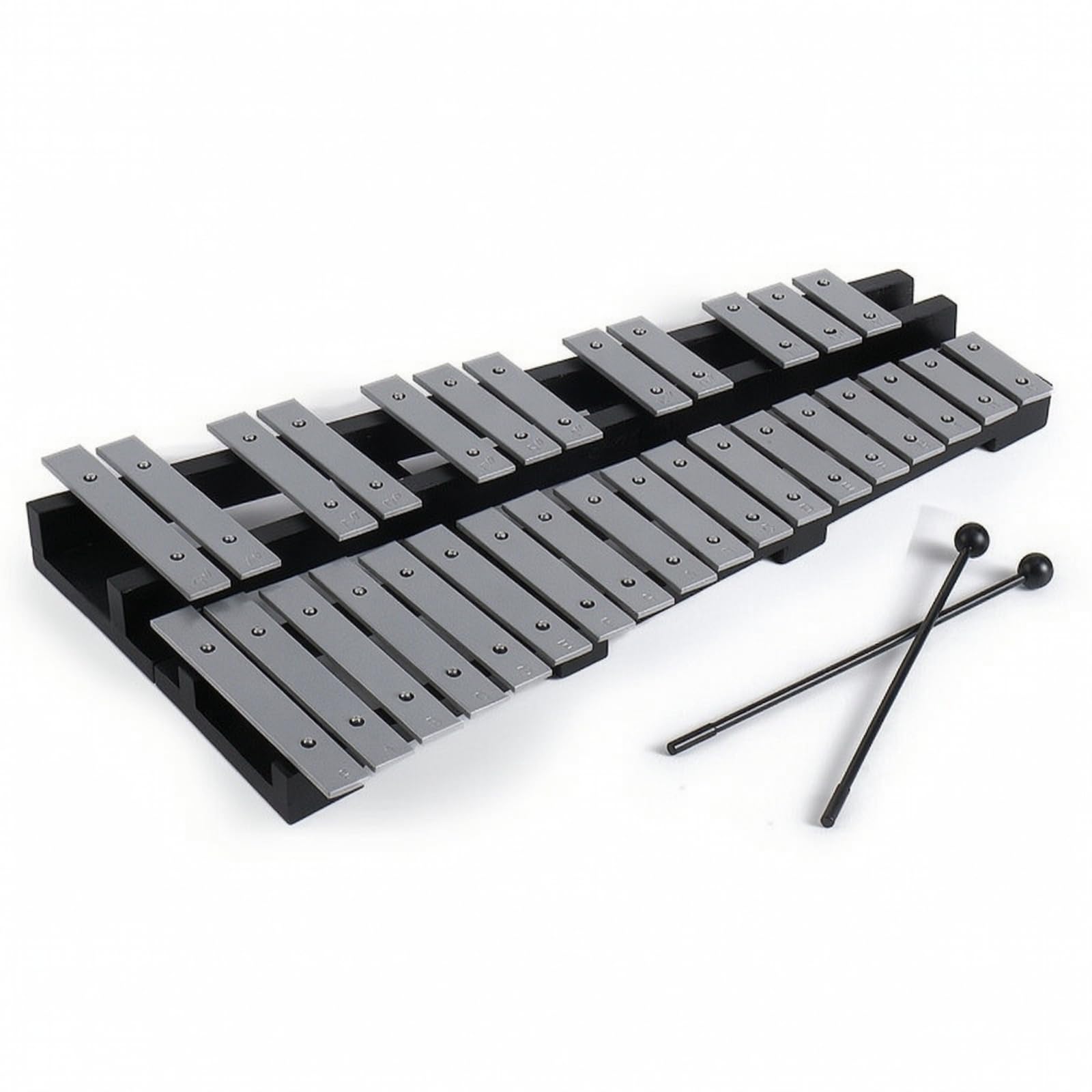 Baoblaze Metalófono Educativo Glockenspiel | 30 Notas, Portátil, para Aula, Escuela, Niños, Principiantes