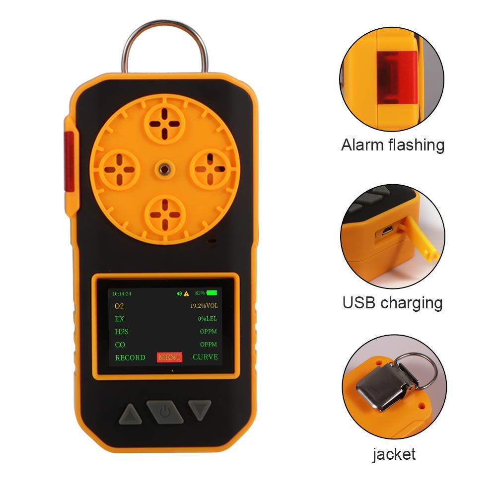 MSA ALTAIR 4X 10107602 Multigas Detector LEL, O2, Co, H2S - Jendco Safety Supply - View #7
