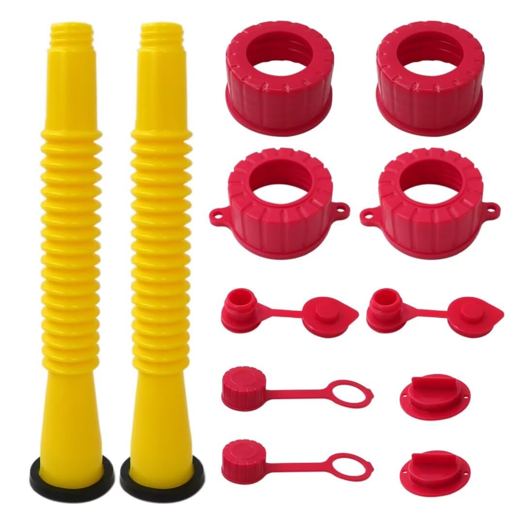 2X Universal Gas Fuel Gas Can Spout Replacement for