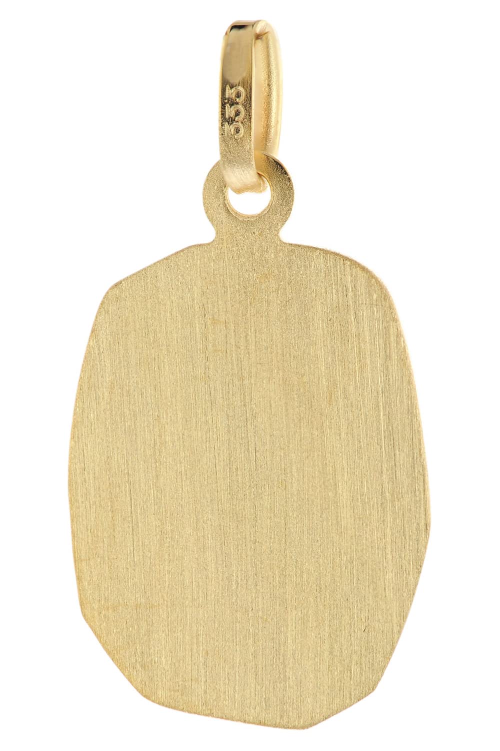 trendor Löwe Sternzeichen Gold 333 / 8K mit vergoldeter Silberkette