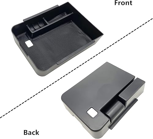 Miniatura 5 de JOJOMARK Compatible con Sentra 2020 2021 2022 2023 2024 2025 Accesorios Organizador de bandeja de consola central, caja de almacenamiento secundaria
