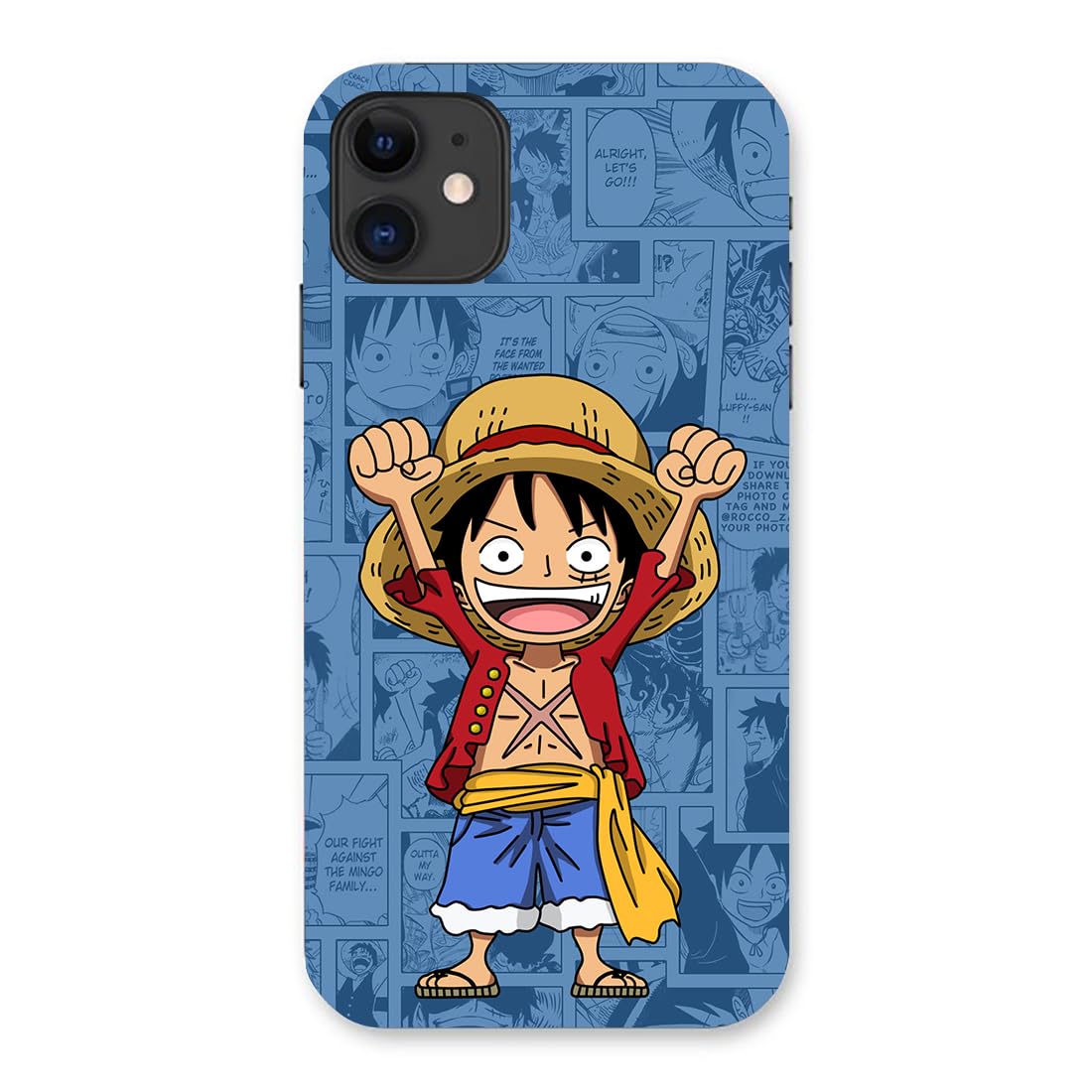 Krafters - Luf Chi 3D Printed Hard case/Mobile Cover for iPhone 11 Multicolor