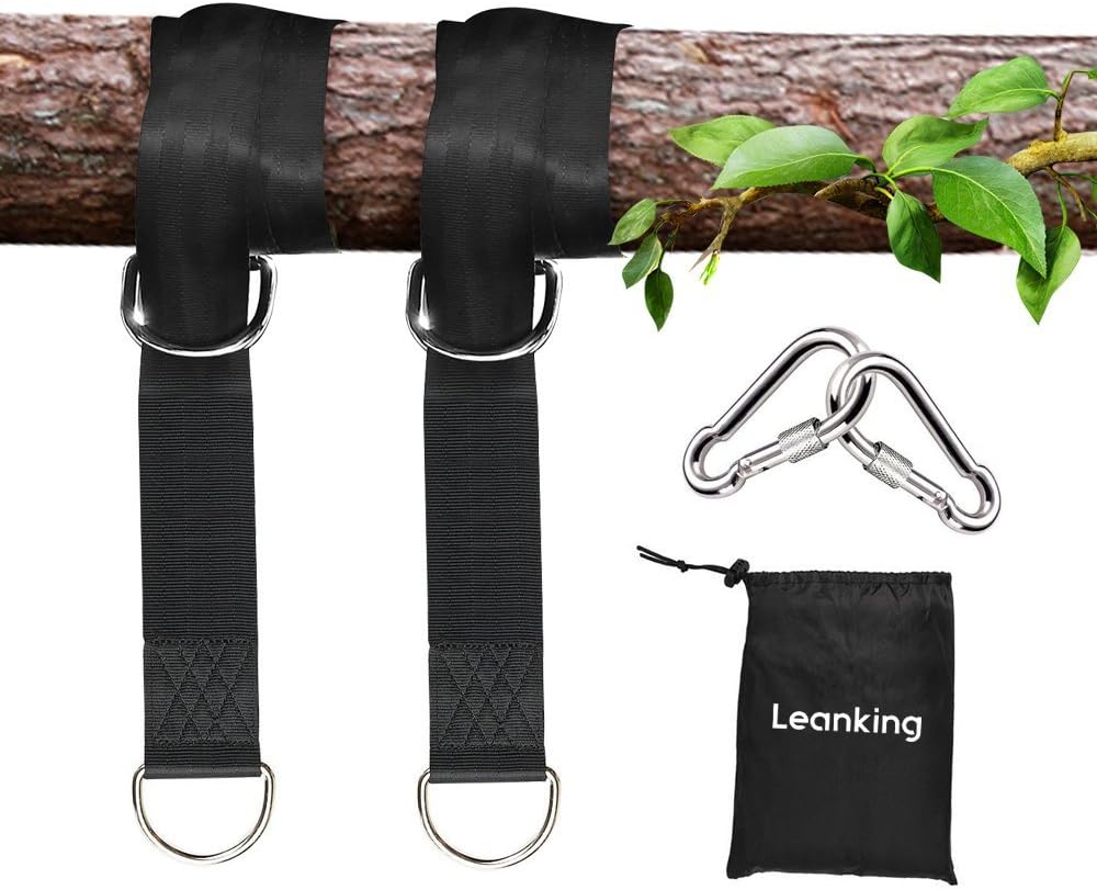 Leanking Tree Swing Hanging Straps, Tree Swing Hanging Kit Holds Max