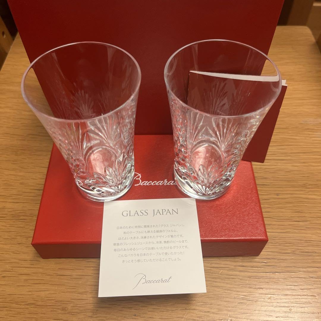 Amazon.co.jp: Baccarat バカラ グラスジャパン ペアグラス