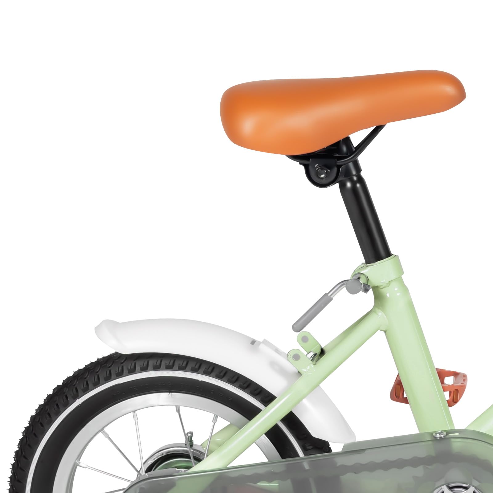 Vélo pour enfant de 30,5 cm - Pour garçons et filles de 2 à 5 ans - Siège réglable en hauteur - Guidon - Roues stabilisatrices - Panier d'entraînement sûr pour enfants