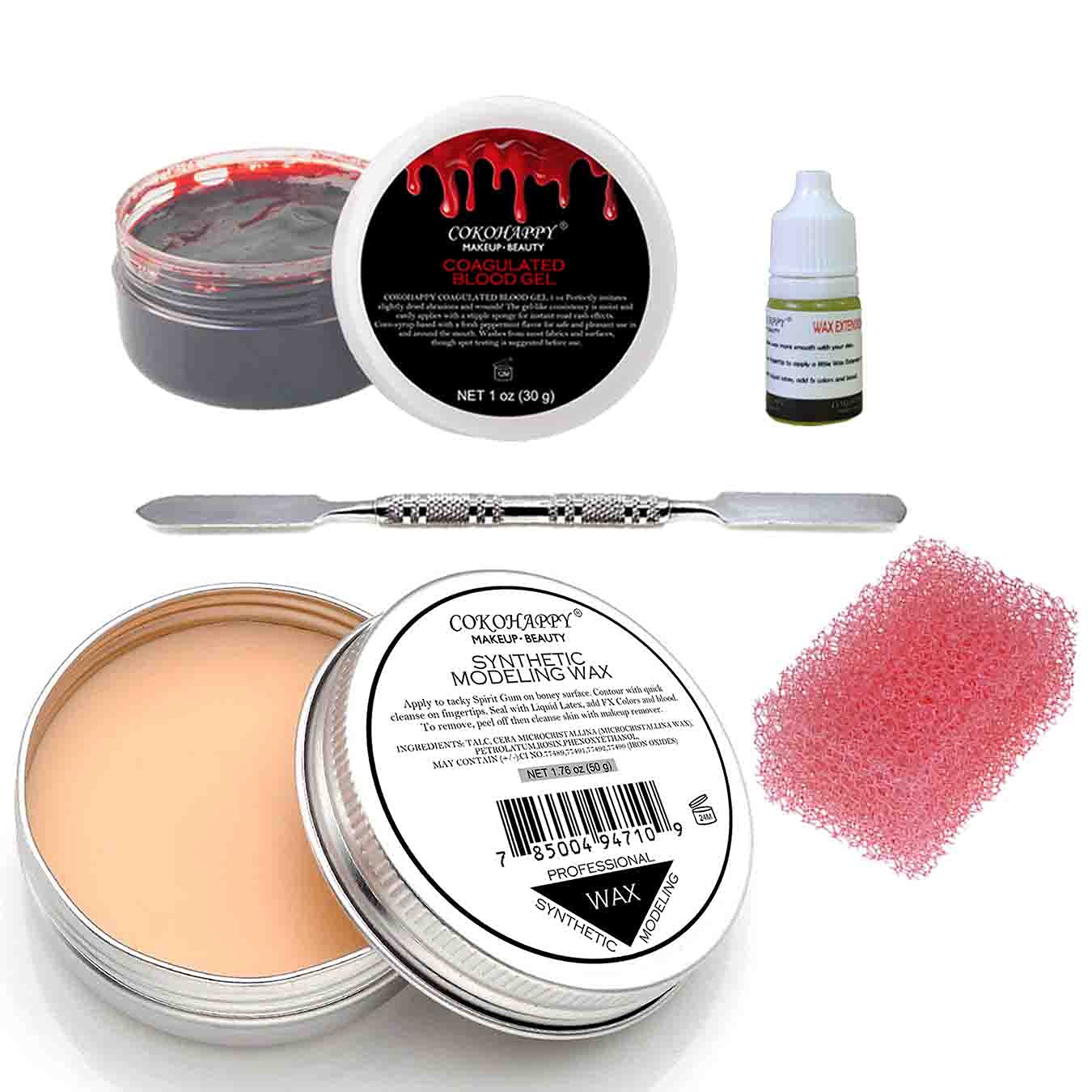 Buy COKOHAPPY Costume Party Stage Special Effects Wound Scar Nude Color