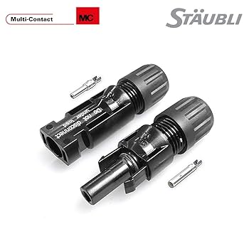 Amazon | 太陽光発電用 Stäubli 本物のMC4コネクタ ストーブリ