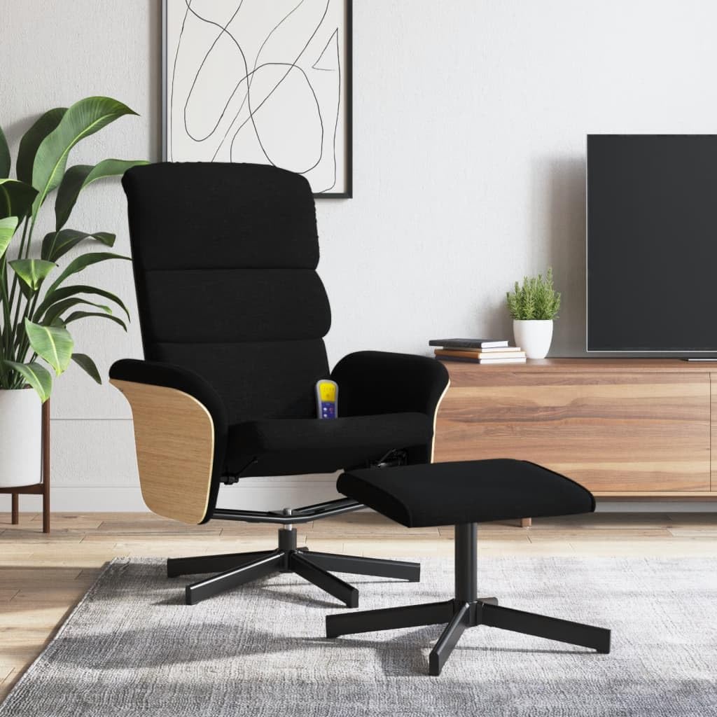 VidaXL Fauteuil de Massage Inclinable, Chaise de Relaxation avec Repose- pieds, Siège avec Dossier et Accoudoirs Salon, 373496 - Maison VidaXL Fauteuil de Massage Inclinable, Chaise de Relaxation avec Repose- pieds, Siège avec Dossier et Accoudoirs Salon, 373496 - Maison