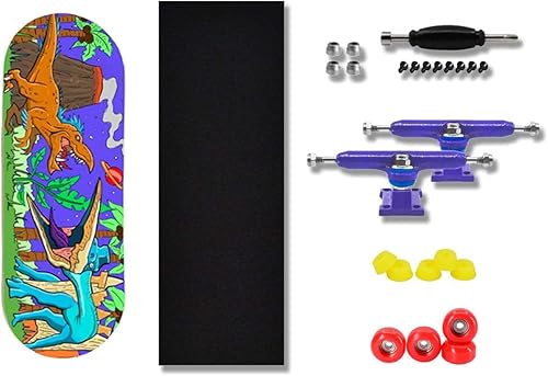 Teak Tuning Diapasón gráfico de transferencia de calor de 1.339 in completo - Edición Chilla'saurus