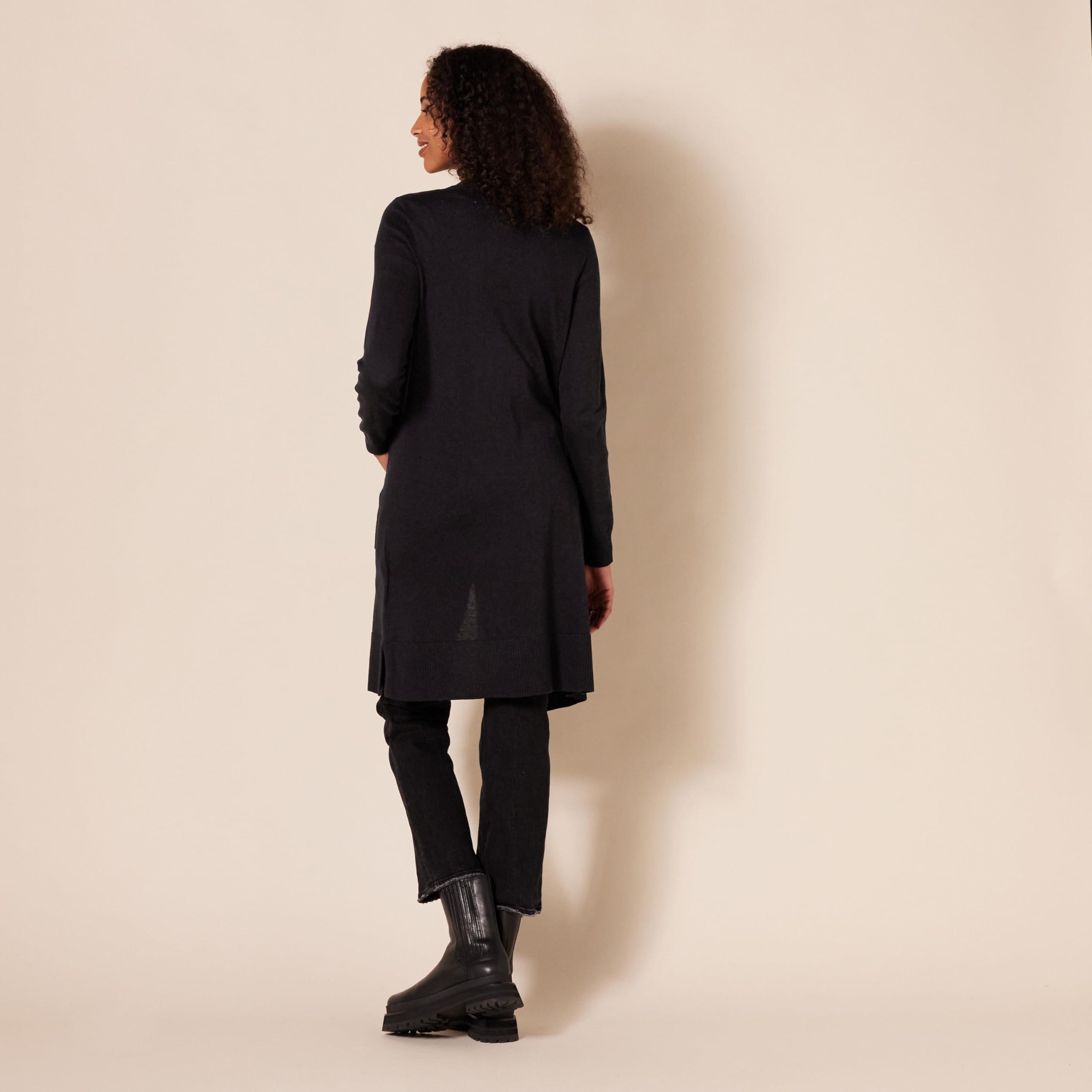 Amazon Essentials Cardigan Lungo Leggero (Taglie Forti Disponibili) Donna