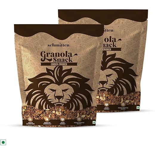 Schmitten Choco Crunch Muesli - High Protein 500g