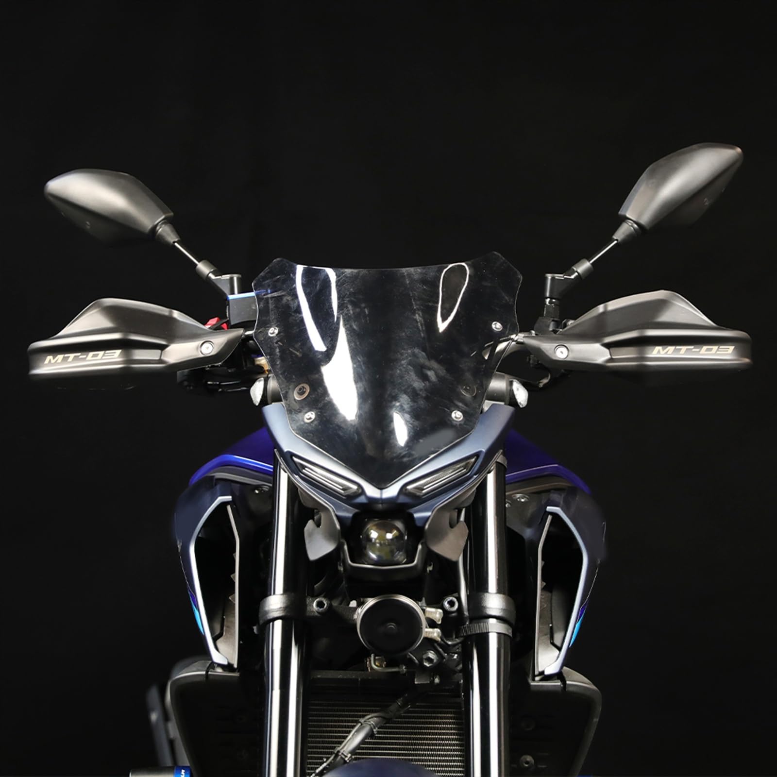 MT 03 25 Scudo Paramani Manubrio per Y&amaha MT03 MT25 2015 2016 2017 2018 2019 2020 2021 2022 2023 Accessori Moto MT-03 MT-25 Protezione Protezione Mano Protezioni Mani