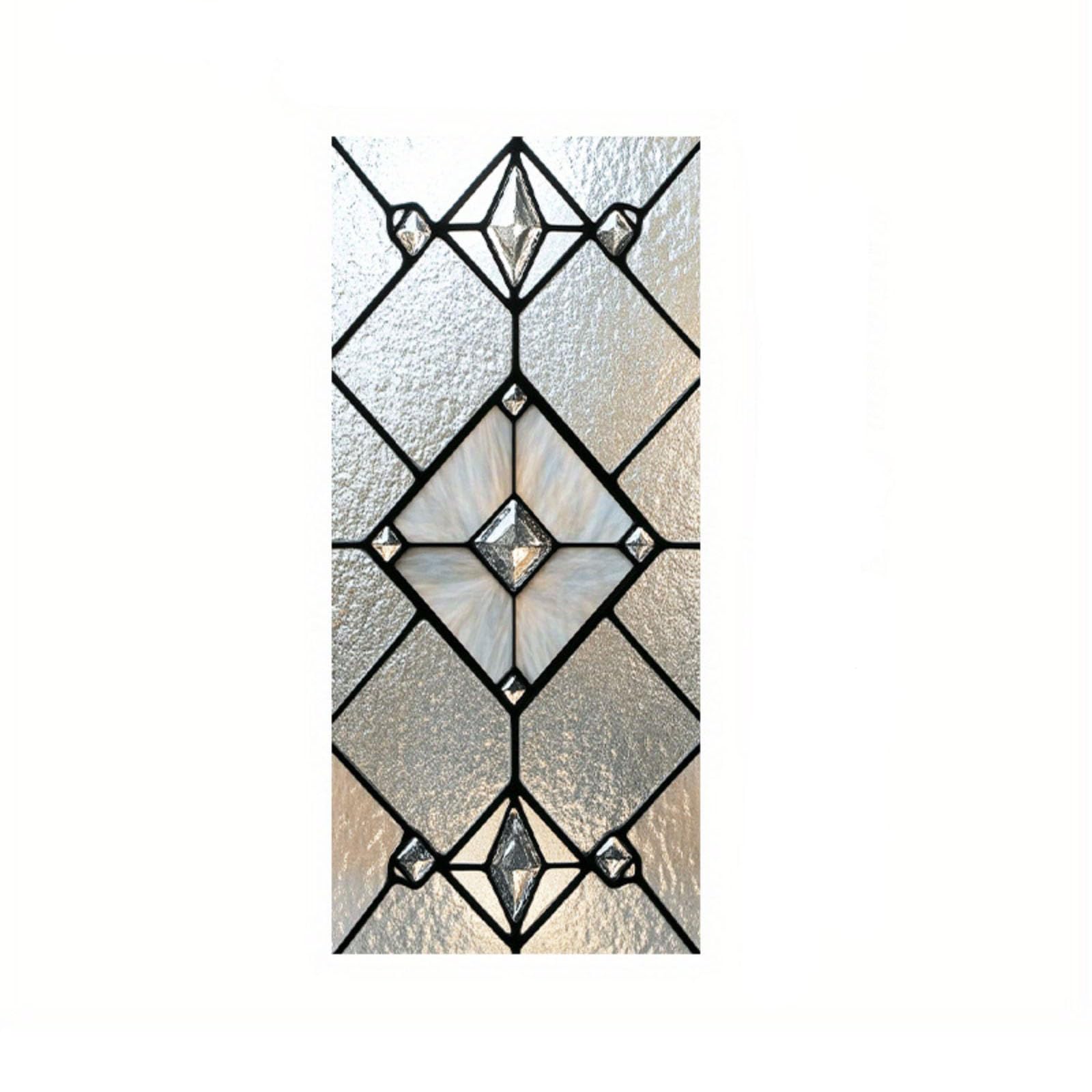 Gyrategirl Stained Glass Window Film Privacy Shades 45x100cm 18"W x 39"L