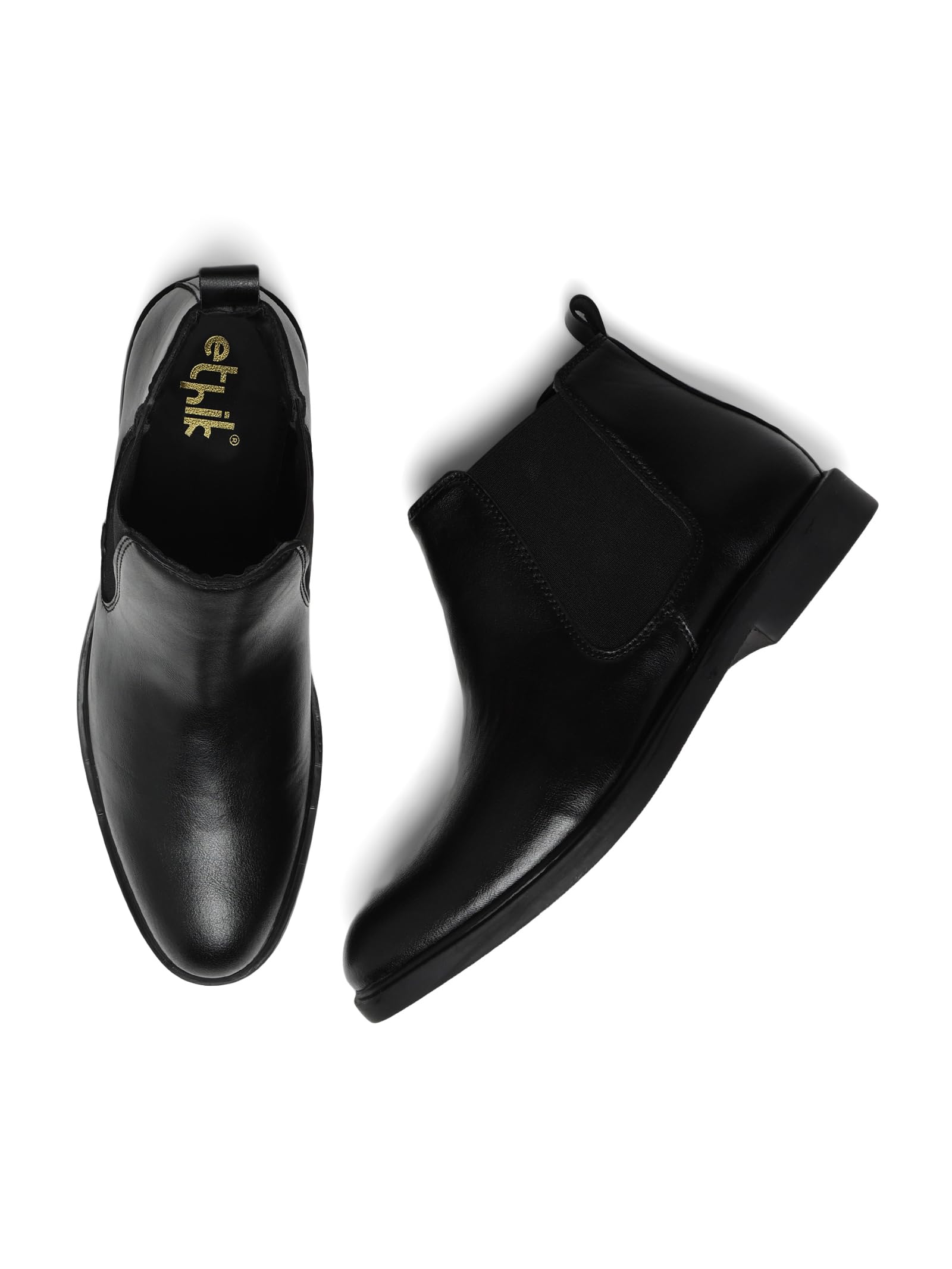 Men’s Chelsea Boots | Stylish Slip-On Ankle Boots for Men with Elastic Side | Smart Casual, Office, Wedding Essential | Comfortable Durable Chelsea Shoes (EDS Chelzee)-image-2