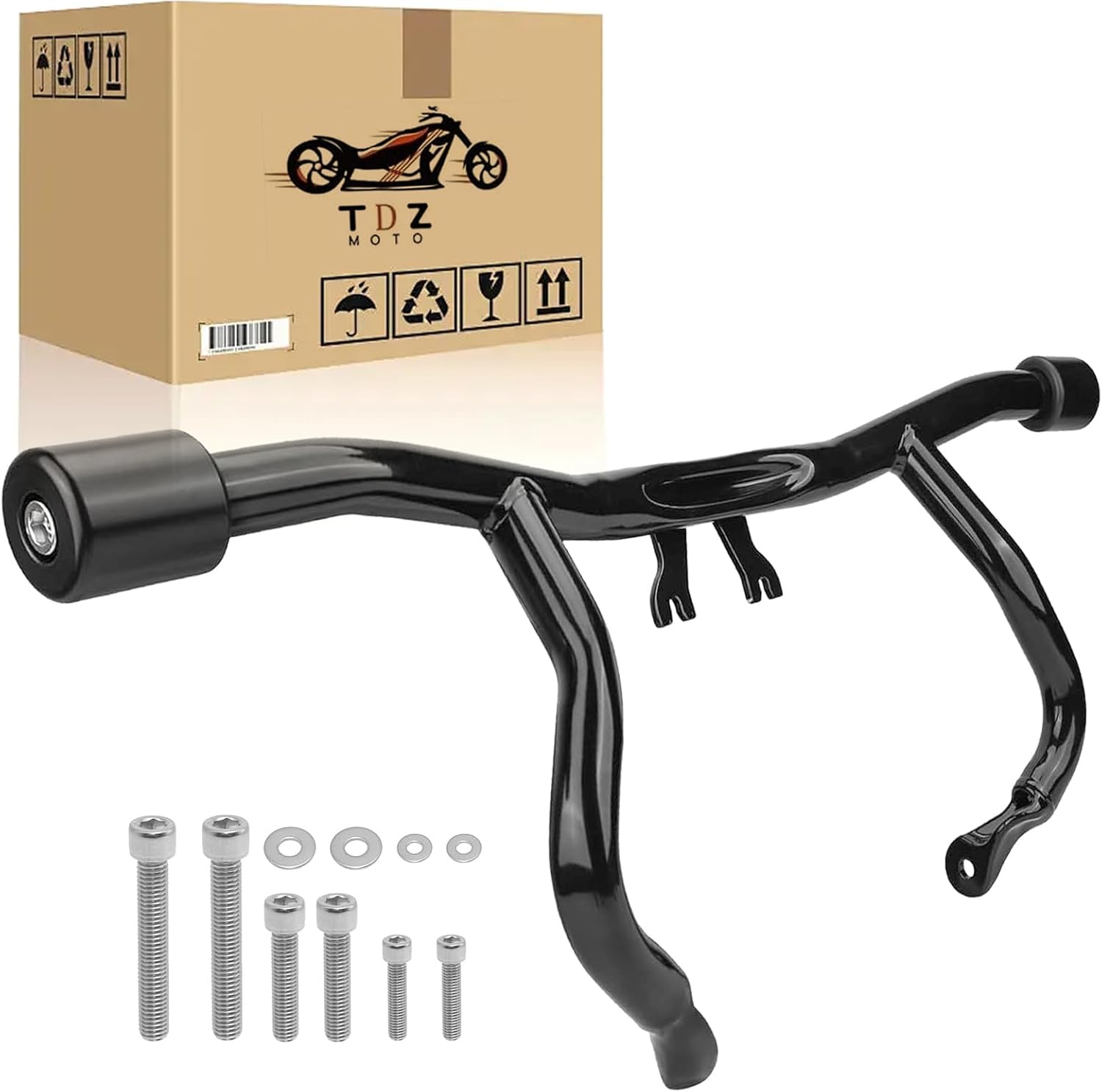 TDZ 1-1/4" Crash Bar Engine Guard for 2014-2025 Harley Touring Street Glide Road Glide Road King Electra/Ultra Models【Buying Colorful Wheels for Matching is More Fashionable】