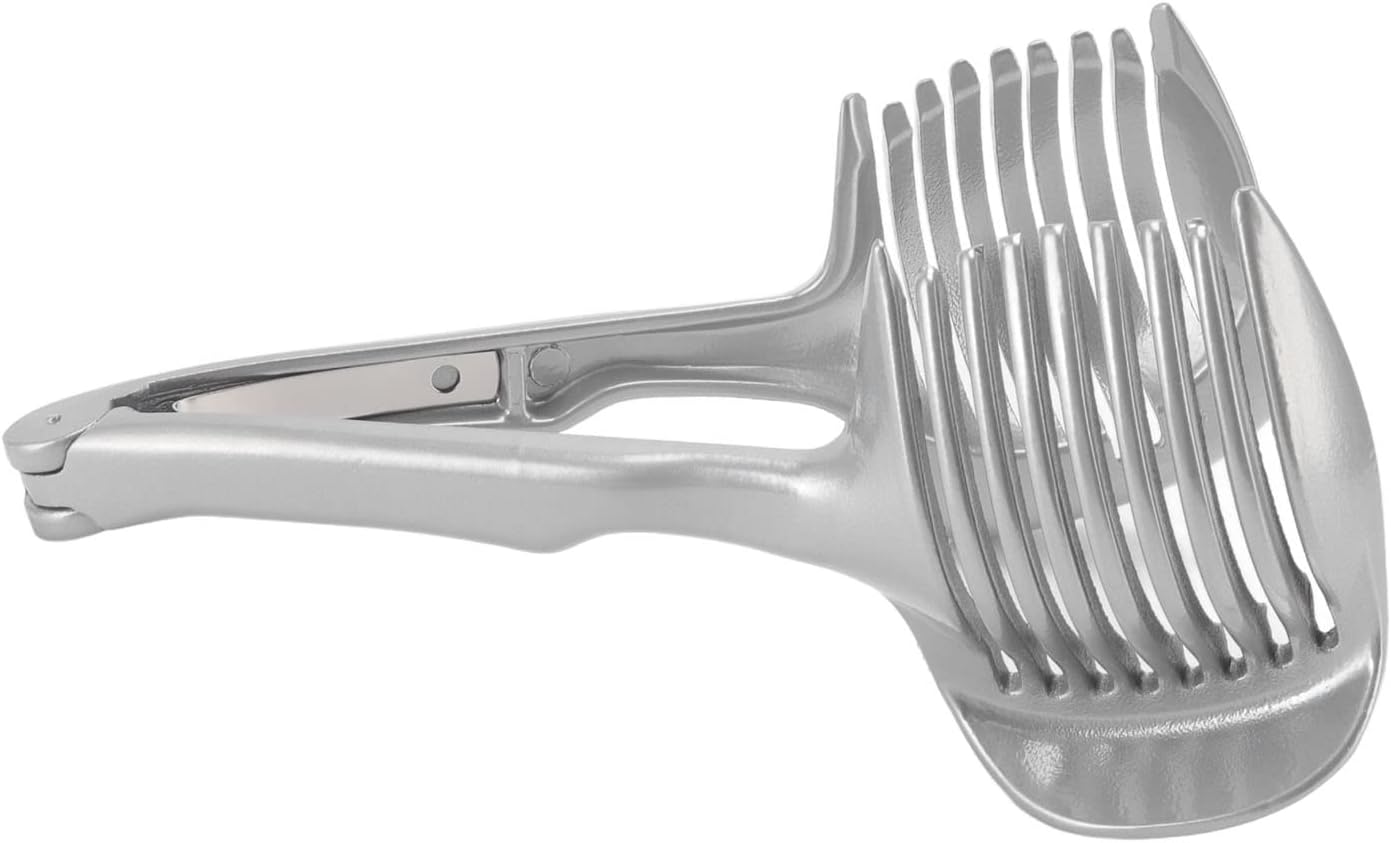 Tomato Cutter, Tomato Slicer Aluminum Alloy Tongs Design