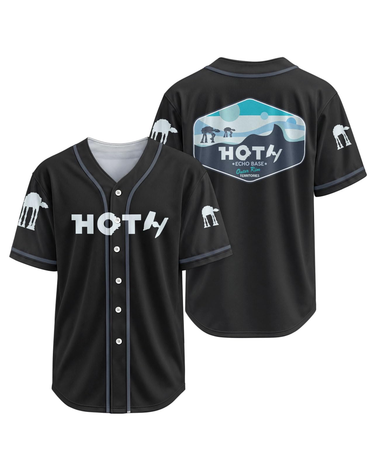 99TIMORO Scary Movie Characters Halloween Baseball Jersey for Men Women