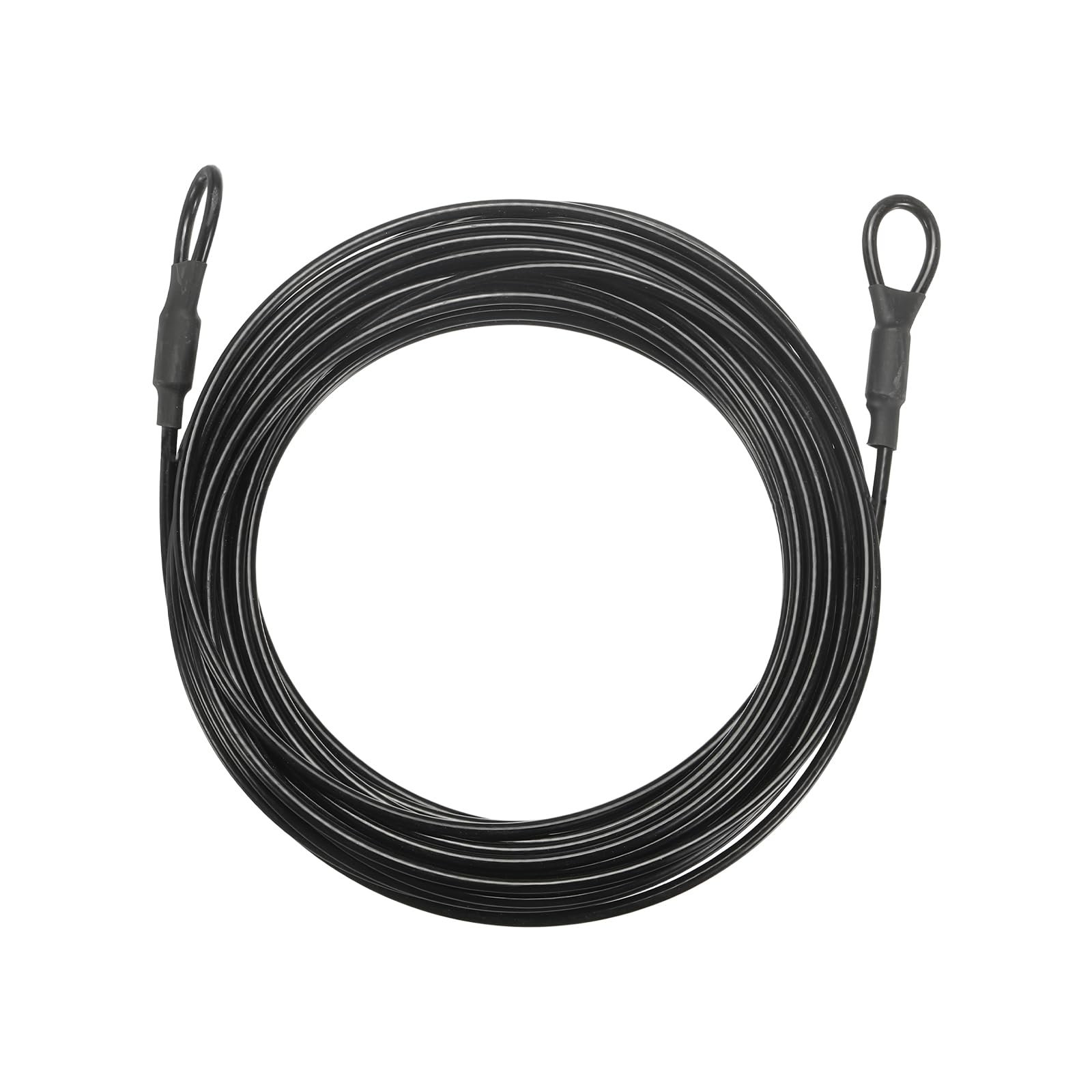 PATIKIL Security Cable Lock (3mm x 9m, 29.5ft, Black)