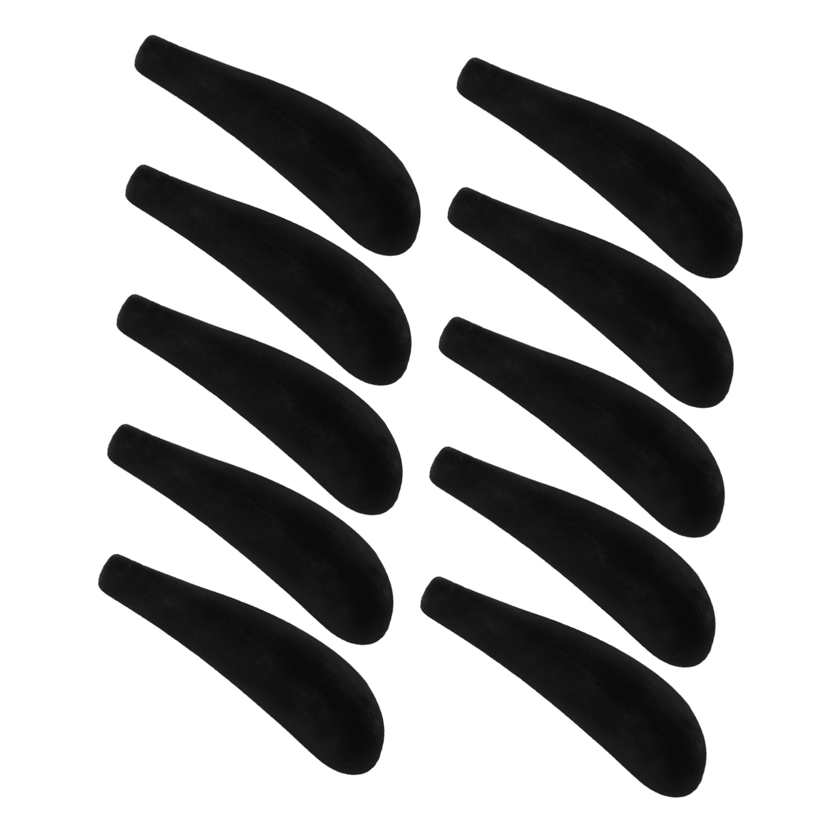 KOMBIUDA Heavy Duty Hanger Shoulder Pads 10 Pcs Padded Shoulder Forms for Suit Hangers for Coats