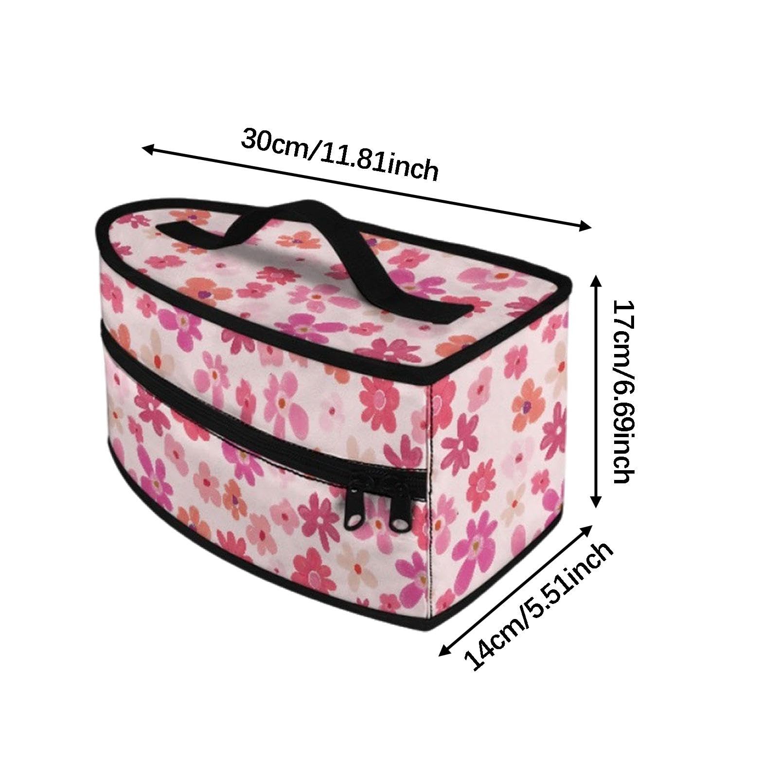perfk Borsa portaferro per la maggior parte dei da stiro. Pratica e compatta borsa portaferro con manico e chiusura a cerniera per vacanze, interni ed, Rosa