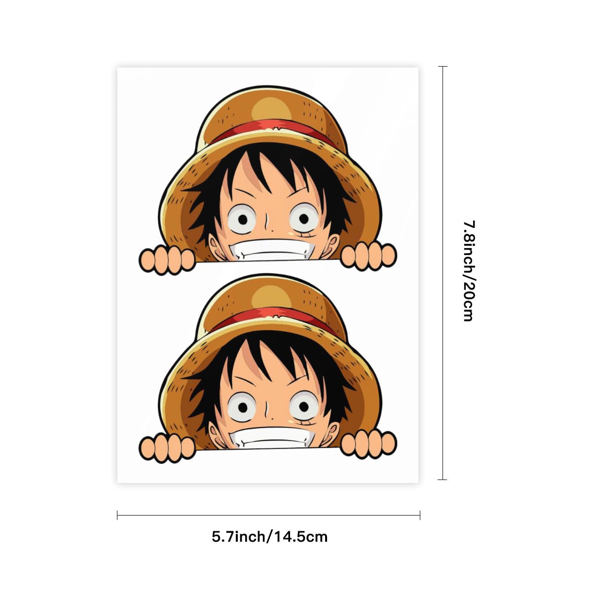 Amazon.co.jp: ワンピース ONE PIECE ルフィ ステッカーセット 