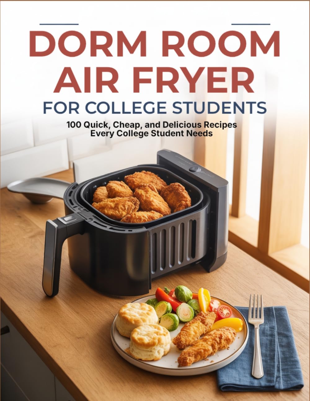 Dorm Room Air Fryer For College Students: 100 Quick, Cheap, and Delicious Recipes Every College Student Needs