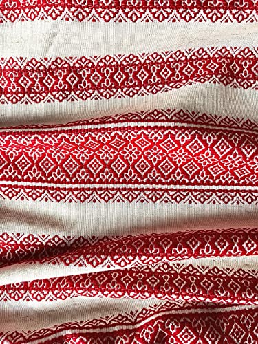 Etnostore Stylish Tablecloth Embroidery With Traditional Ukrainian Authentic Ornament, Rectangular 55 X 98 In, Made In Ukraine Gift On Mother's Day, Birthdays, Thanksgiving Day, Ukraine Theme Party #TOP5