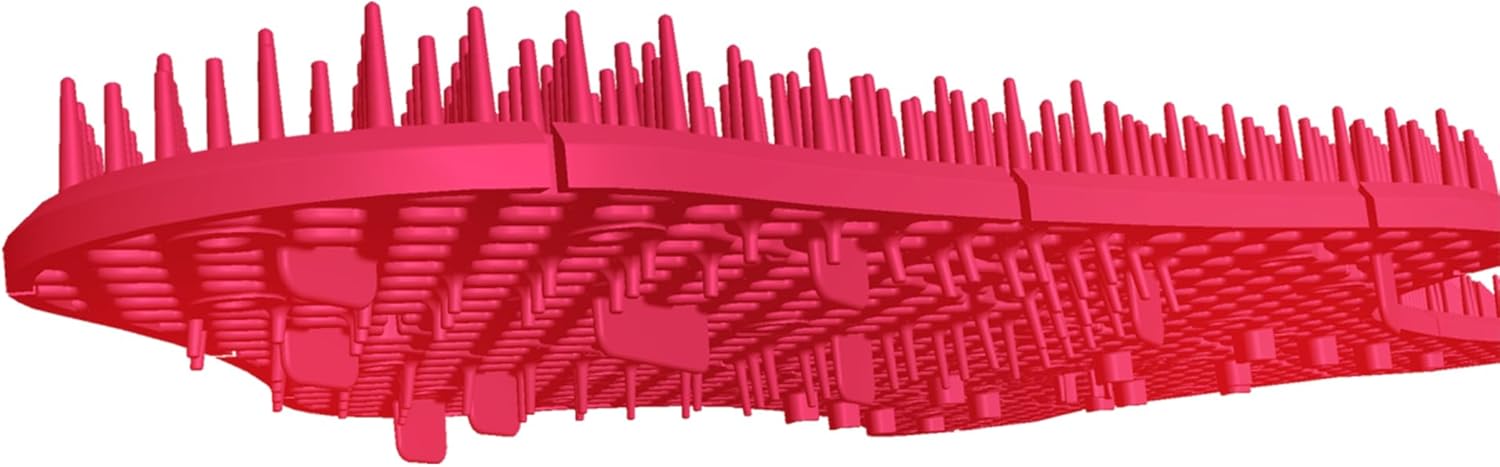 Splash Hog Urinal Screen | Kiwi Guava Scent | Reduces Splash-Back | Long Lasting Fragrance | Deodorizes for up to 60 Days | 6-Pack |