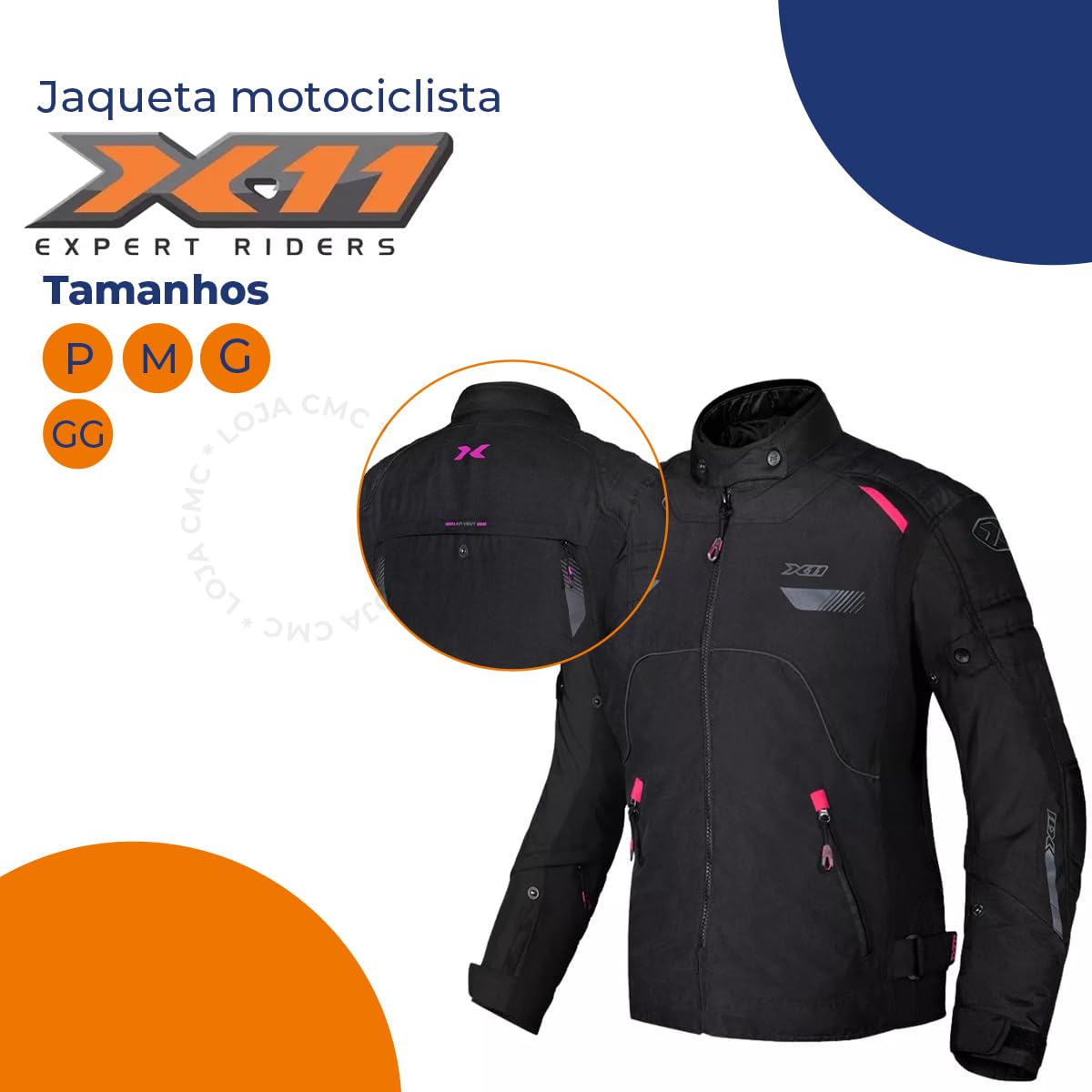 Jaqueta X11 Veler Moto Motociclista Motoqueiro Impermeável em promoção! Veja a oferta e mais achadinhos de Jaquetas & Casacos 3 Hoje é o melhor dia para comprar Jaqueta X11 Veler Moto Motociclista Motoqueiro Impermeável com aquele preço maroto! Promoção! Aproveite a oferta! 3