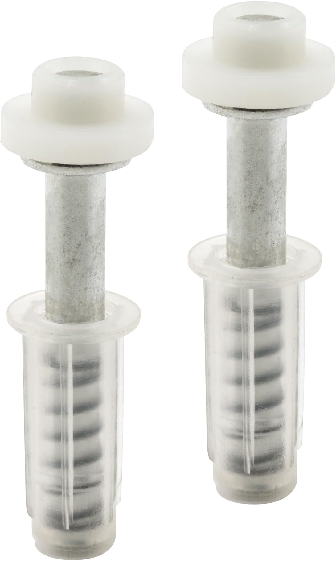 Prime-Line N 7302 Bi-Fold Top Mount Pivot and Guide, 3/8 In. Pivot Cap, 3/8 In.. Base (2 Pack) | 3/8 In. Pivot Cap, 3/8 In. Base