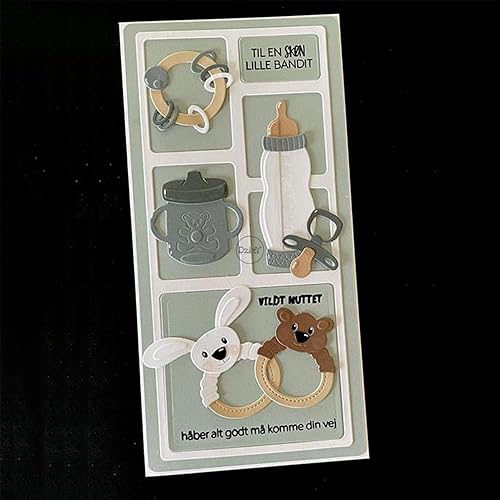 Miniatura 9 de DzIxY Hermosos troqueles de corte de metal de tacón alto para hacer tarjetas, juegos de troqueles de papel para grabar, álbum, plantillas para