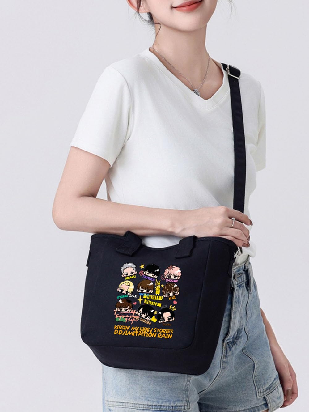 Amazon.co.jp: スノーマン グッズ トートバッグ ショルダーバッグ 痛バ
