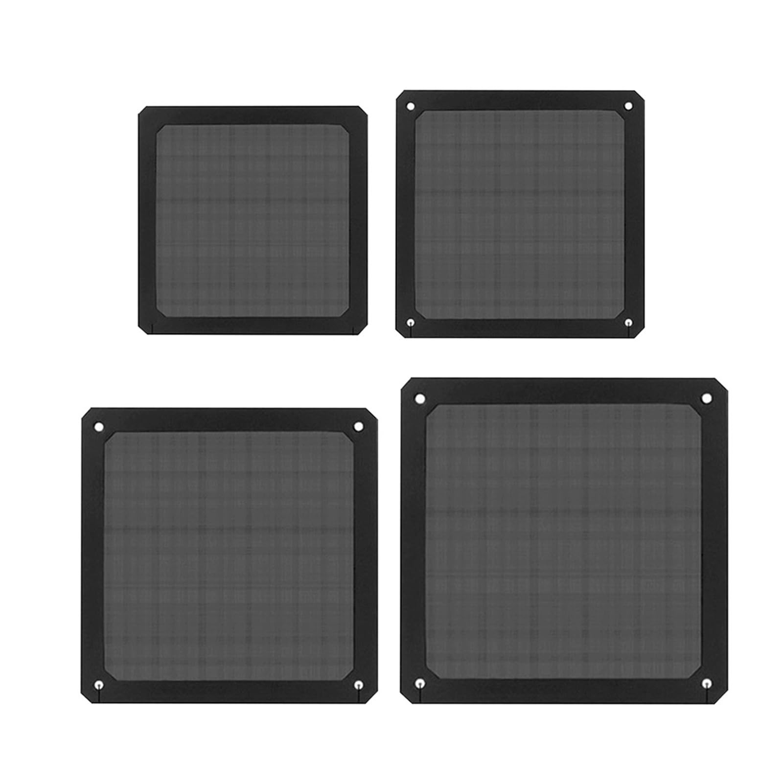 Filtre magnétique de ventilateur PC 9cm pour éliminer la poussière noire