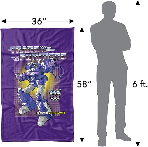 Miniatura 9 de LOGOVISION Transformers Optimus Prime - Manta polar de 60 x 80 pulgadas