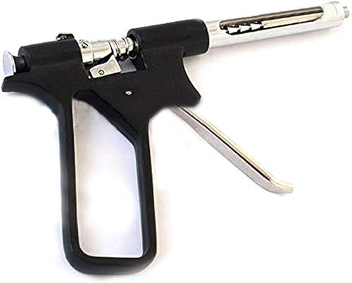 Jeringa-N-Traligamental-Jeringa, Mango negro y plata