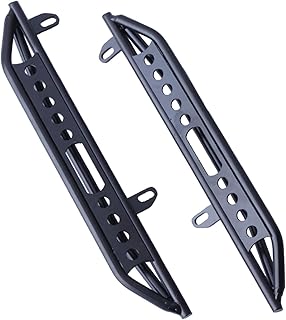 FriHobby RC Car Pedals RC Side Board RC Steps Plate Rock Sliders for 1:10 RC Crawler Axial SCX10 III AXI03007 Upgrades