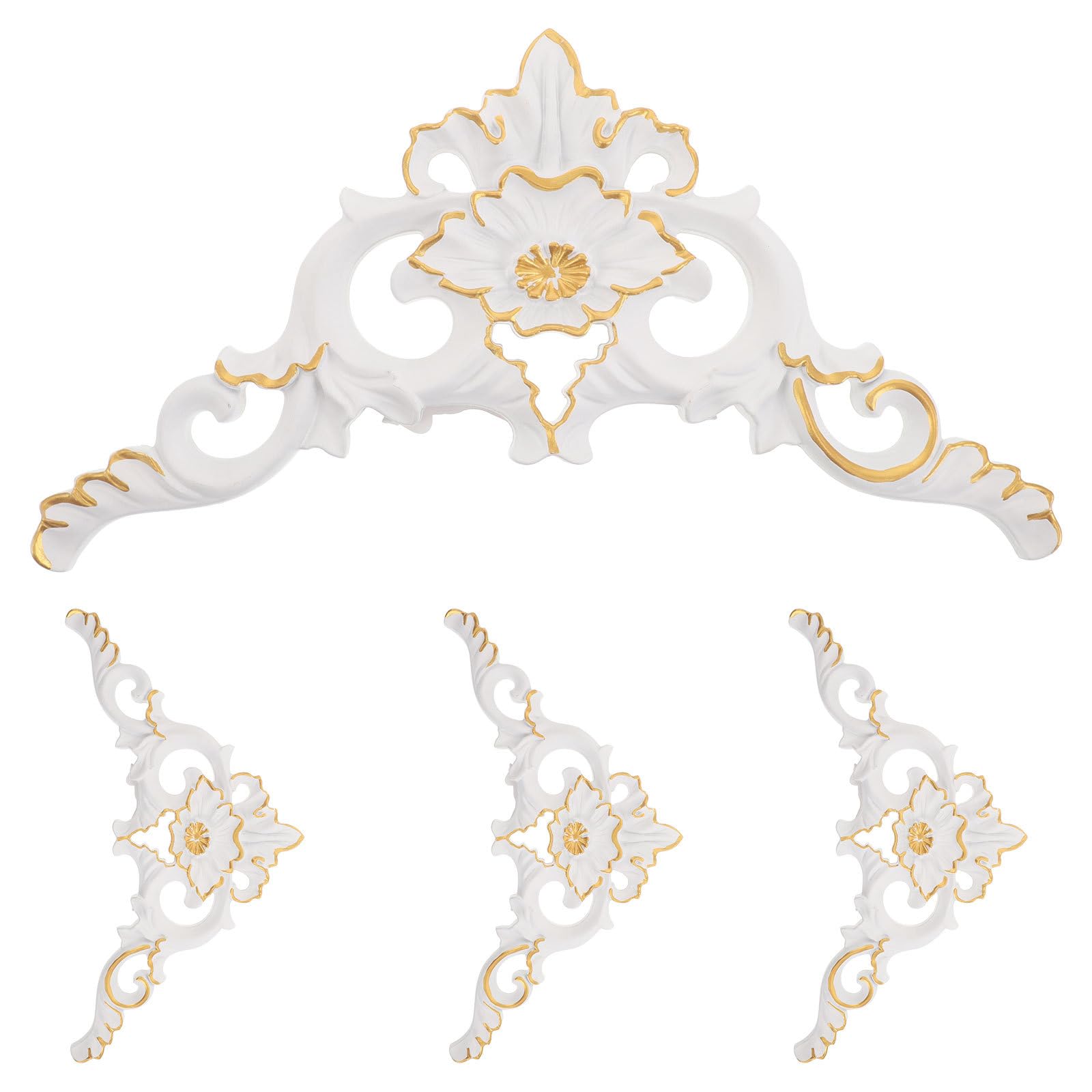 Moulures d'angle de plafond pour salon bourgeois et chambre classique